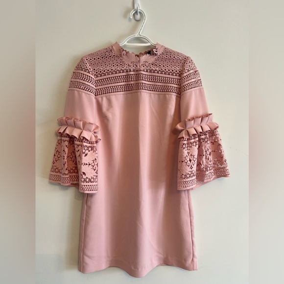 💖 Ted Baker blush pink dress Size 2 (US 4-6) - Picture 4 of 17